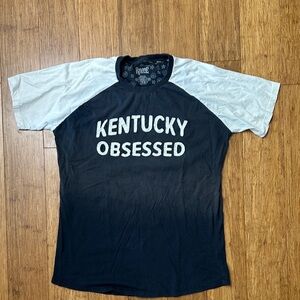 Rogue Kentucky Obsessed Black and White Tee